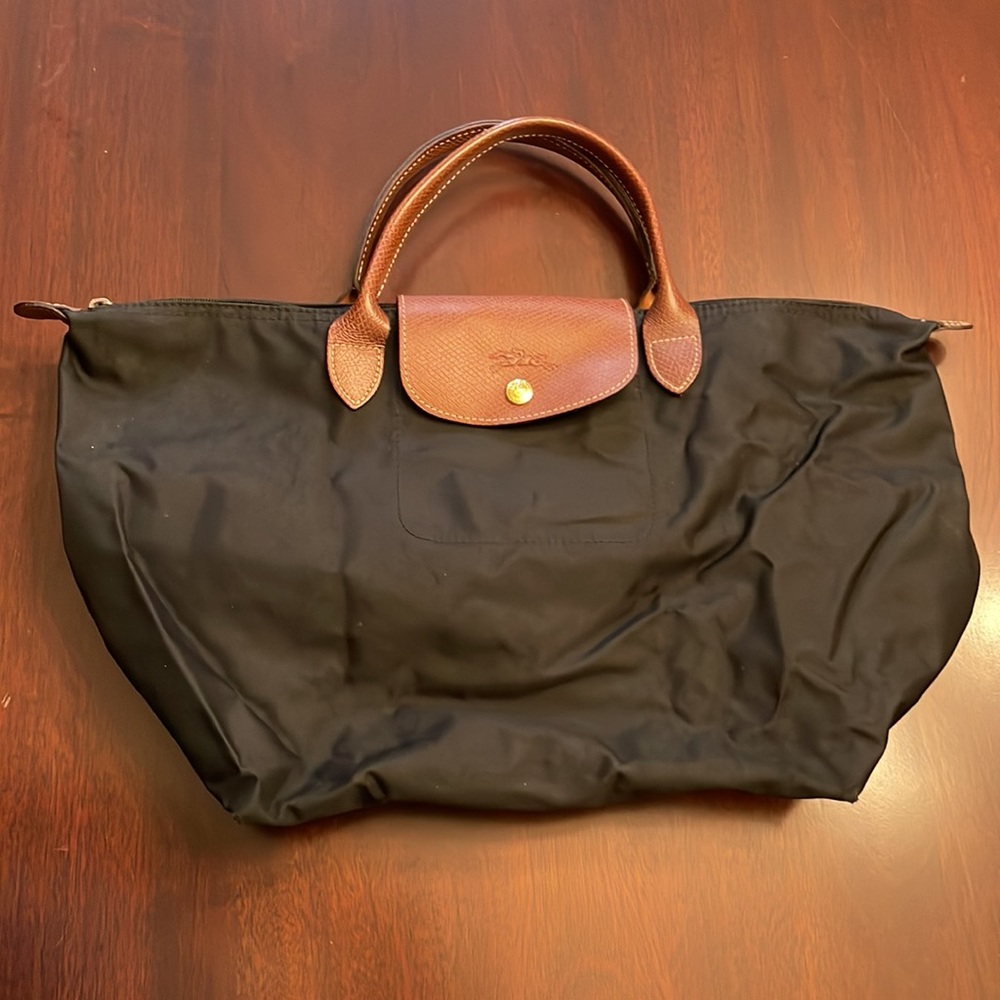 Longchamp Le Pliage Original Handbag M - Black